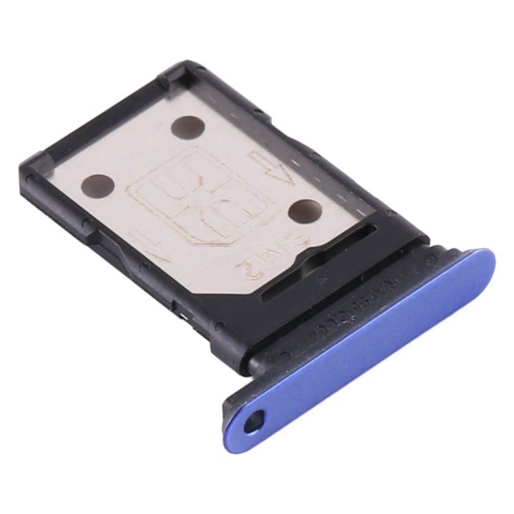 For OPPO Realme X50 5G SIM Card Tray + SIM Card Tray (Purple) - Card Tray by buy2fix | Online Shopping UK | buy2fix