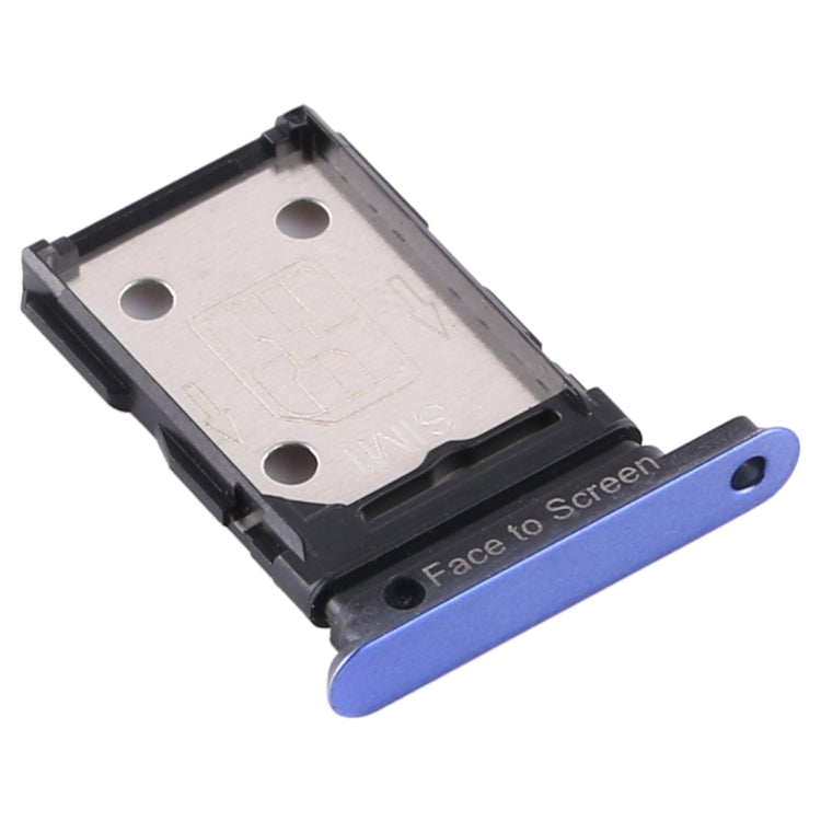 For OPPO Realme X50 5G SIM Card Tray + SIM Card Tray (Purple) - Card Tray by buy2fix | Online Shopping UK | buy2fix