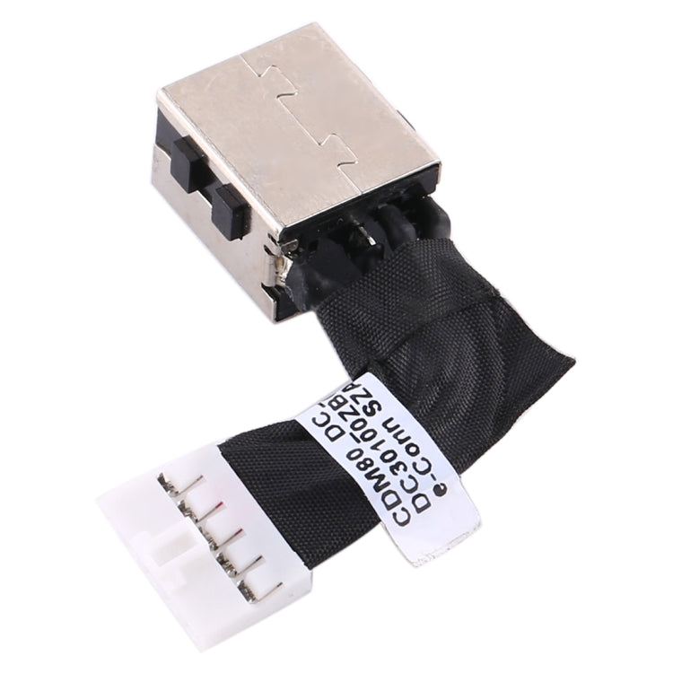 Power Jack Connector With Flex Cable for Dell Latitude e5580 m3520 098c6h - Dell Spare Parts by buy2fix | Online Shopping UK | buy2fix