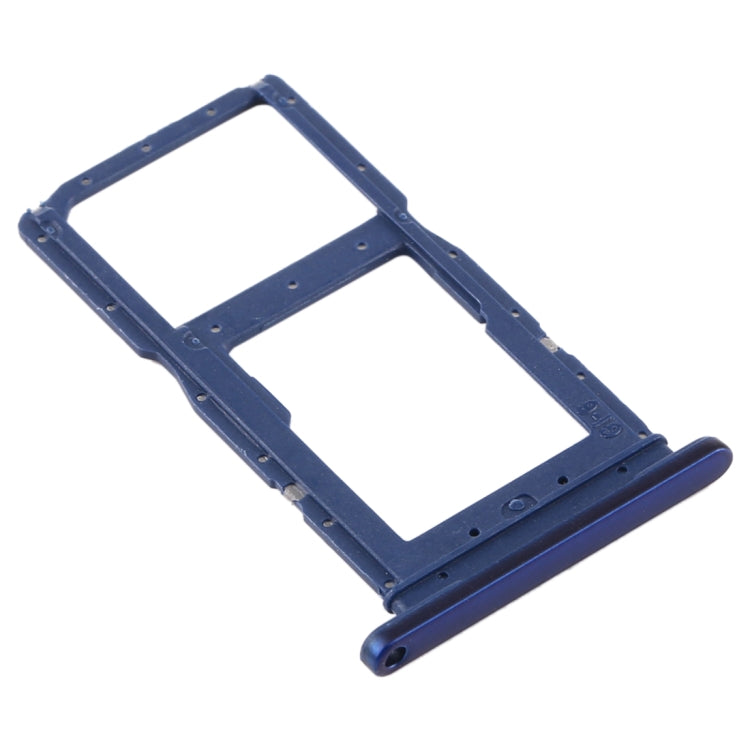 SIM Card Tray + SIM Card Tray / Micro SD Card Tray for Huawei Y9s(Blue) by buy2fix