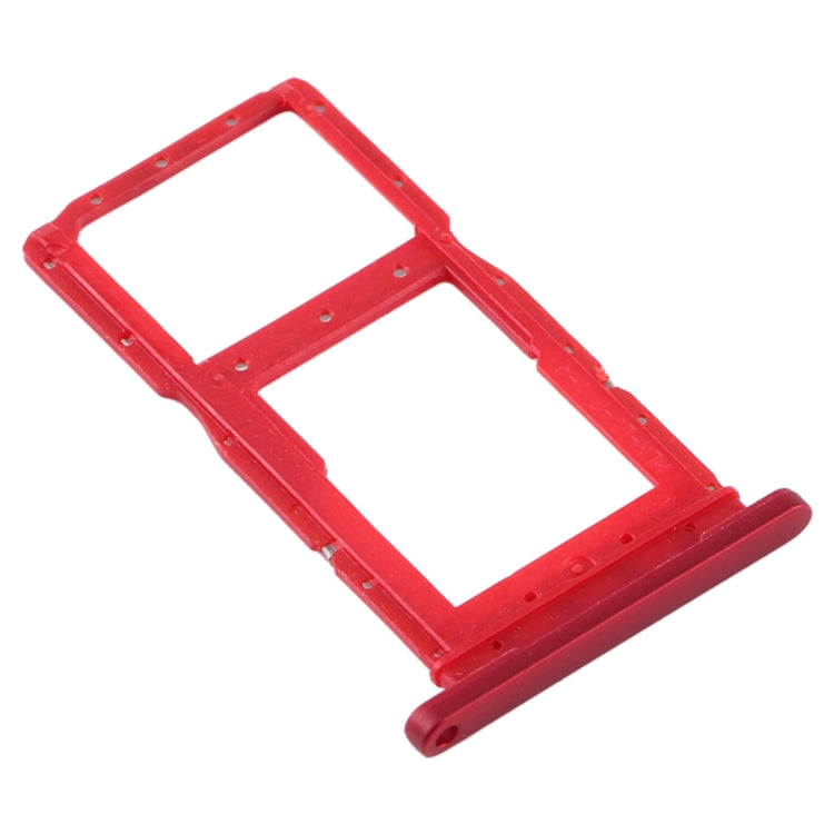 SIM Card Tray + SIM Card Tray / Micro SD Card Tray for Huawei Y9s(Red) by buy2fix