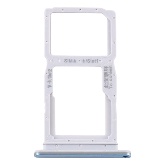 SIM Card Tray + SIM Card Tray / Micro SD Card Tray for Huawei Y9s(Baby Blue) by buy2fix
