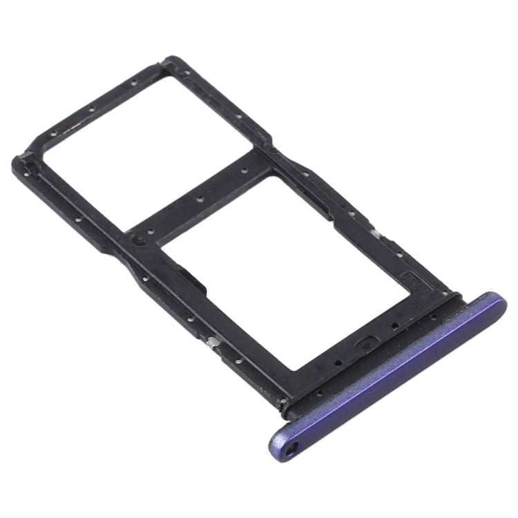 SIM Card Tray + SIM Card Tray / Micro SD Card Tray for Huawei Y9s 2020 (Purple) by buy2fix
