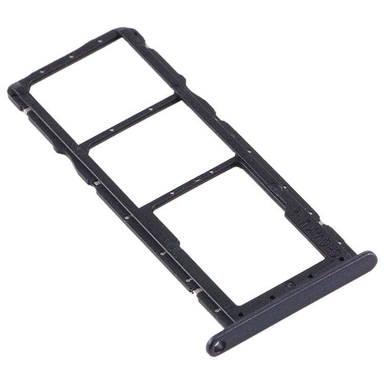 SIM Card Tray + SIM Card Tray + Micro SD Card Tray for Huawei Y6 Pro (2019) (Black) by buy2fix