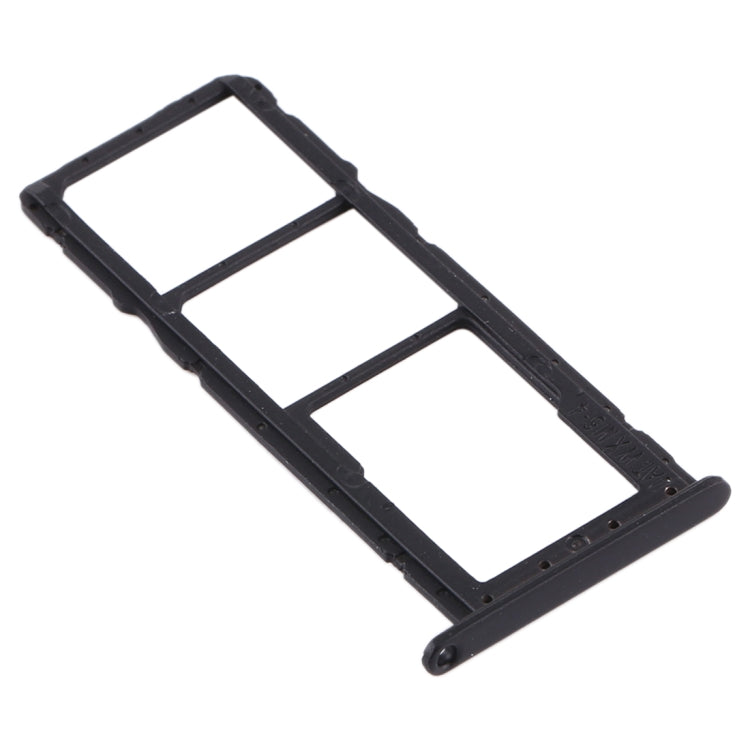 SIM Card Tray + SIM Card Tray + Micro SD Card Tray for Huawei Y6 (2019) (Black) by buy2fix