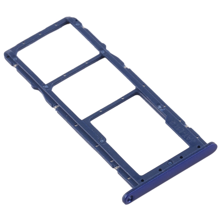 SIM Card Tray + SIM Card Tray + Micro SD Card Tray for Huawei Y6 (2019) (Blue) by buy2fix