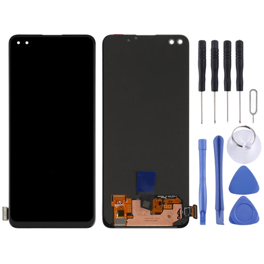 Original AMOLED Material LCD Screen and Digitizer Full Assembly for OPPO Reno4 4G by buy2fix