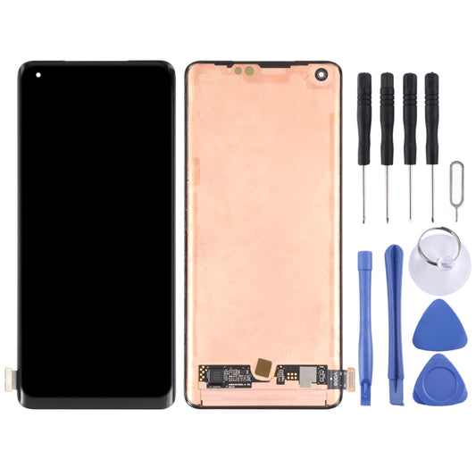 Original AMOLED Material LCD Screen and Digitizer Full Assembly for Vivo X50 Pro by buy2fix