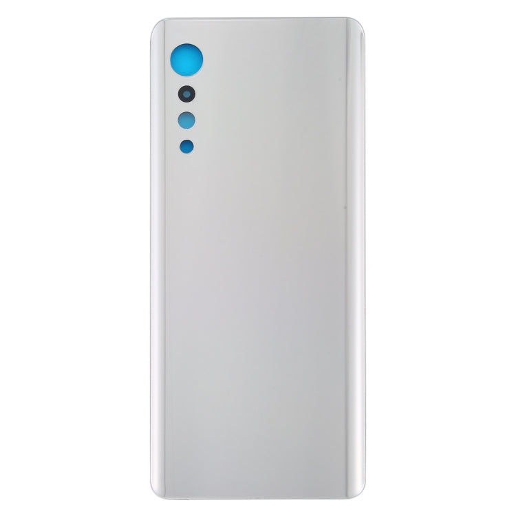Battery Back Cover for LG Velvet LMG910EMW LM-G910EMW / Velvet 5G KR Version LM-G900N LM-G900EM(Silver) - For LG by buy2fix | Online Shopping UK | buy2fix