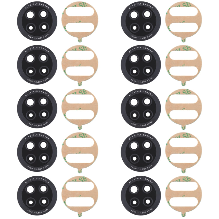 For Huawei Y9a / Enjoy 20 Plus 5G 10pcs Back Camera Lens - Camera Series by buy2fix | Online Shopping UK | buy2fix