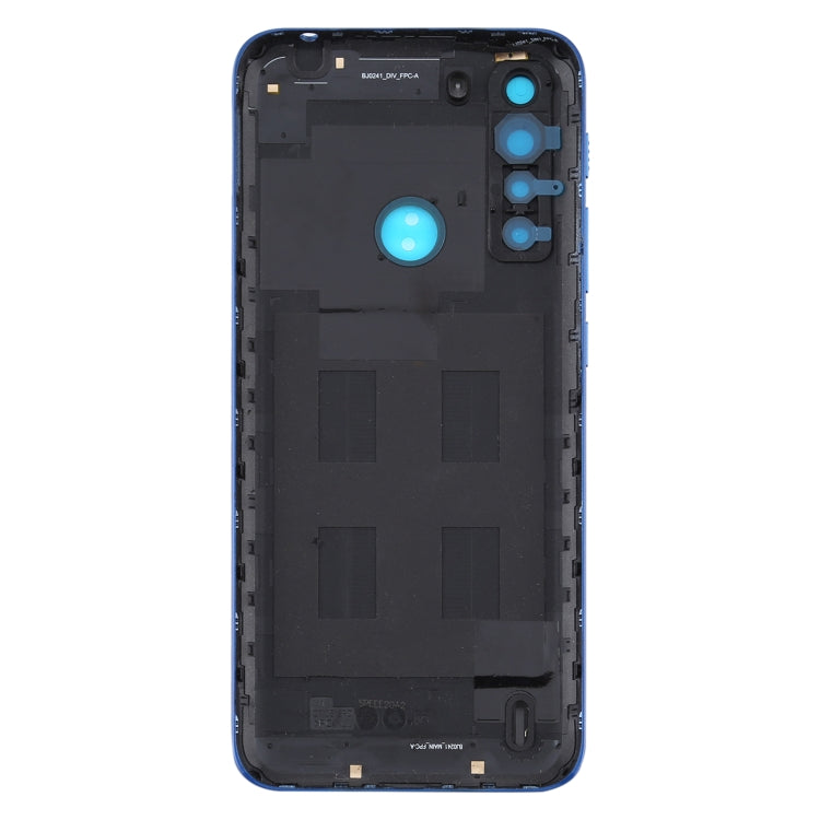 Battery Back Cover for Motorola One Fusion (Blue) - Back Cover by buy2fix | Online Shopping UK | buy2fix