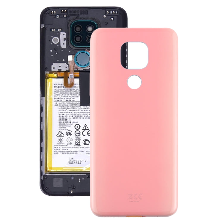 Battery Back Cover for Motorola Moto G9 Play / Moto G9 (India) (Pink) - Back Cover by buy2fix | Online Shopping UK | buy2fix