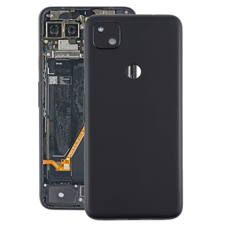 Battery Back Cover for Google Pixel 4a(Black) - Back Cover by buy2fix | Online Shopping UK | buy2fix