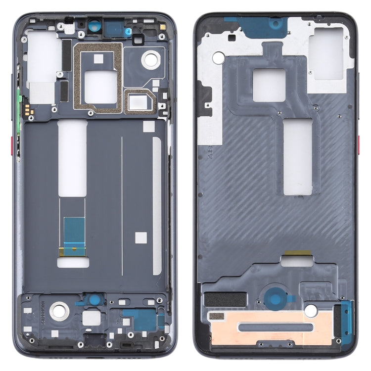 Front Housing LCD Frame Bezel Plate for Xiaomi Mi 9 Pro 5G (Black) - LCD Related Parts by buy2fix | Online Shopping UK | buy2fix
