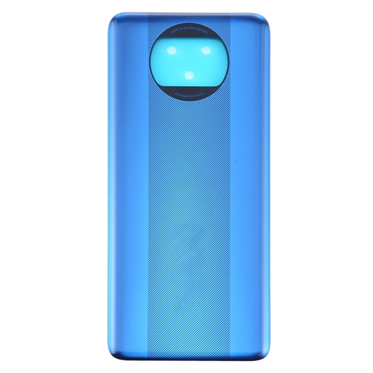 Original Battery Back Cover for Xiaomi Poco X3 / Poco X3 NFC M2007J20CG / M2007J20CT(Blue) by buy2fix