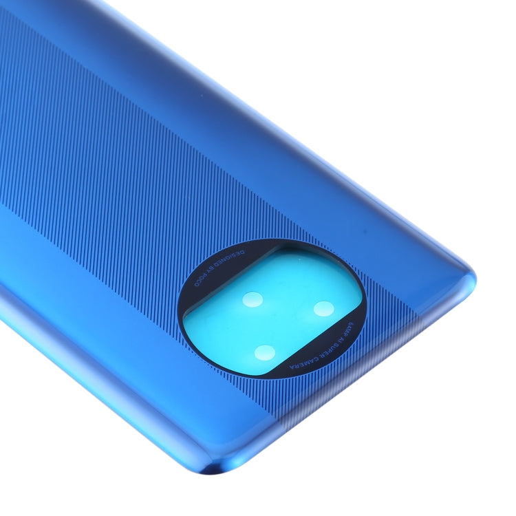 Original Battery Back Cover for Xiaomi Poco X3 / Poco X3 NFC M2007J20CG / M2007J20CT(Blue) - Back Cover by buy2fix | Online Shopping UK | buy2fix