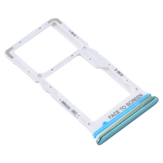 SIM Card Tray + SIM Card Tray / Micro SD Card Tray for Xiaomi Mi 10T Lite 5G (Green) by buy2fix