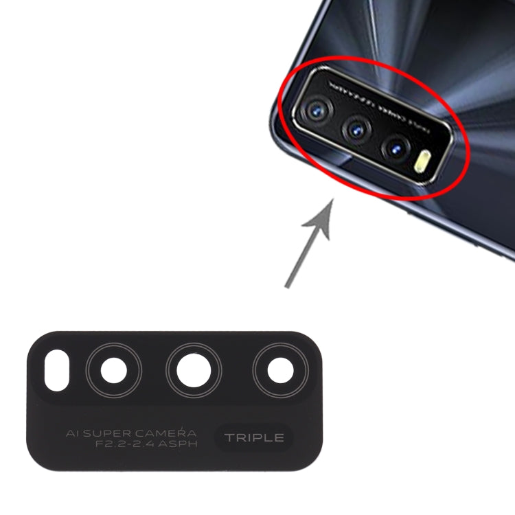 For vivo Y30 (China) V2034A / vivo Y30g V2066BA / vivo Y30 Standard 10pcs Back Camera Lens by buy2fix