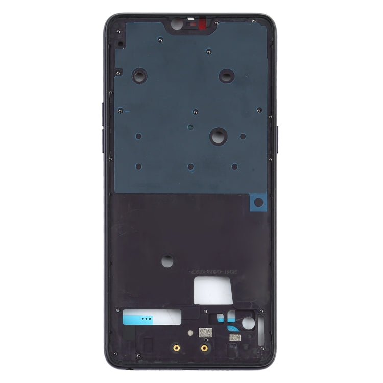For OPPO R15 PACM00 CPH1835 PACT00 CPH1831 PAAM00 Front Housing LCD Frame Bezel Plate(Black) - Frame Bezel Plate by buy2fix | Online Shopping UK | buy2fix