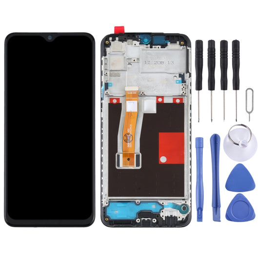 TFT LCD Screen for OPPO Realme 5 Pro / Realme Q RMX1971 Digitizer Full Assembly With Frame by buy2fix