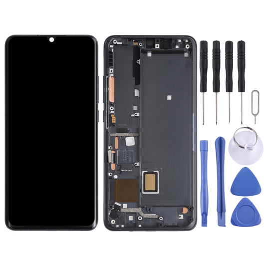 Original LCD Screen and Digitizer Full Assembly With Frame for Xiaomi Mi CC9 Pro / Mi Note 10 / Mi Note 10 Pro(Black) by buy2fix