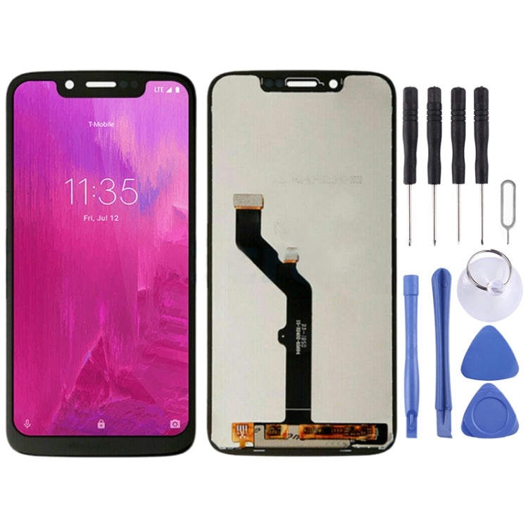 LCD Screen and Digitizer Full Assembly for T-Mobile Revvlry xt1952-t(Black) - For T-Mobile by buy2fix | Online Shopping UK | buy2fix