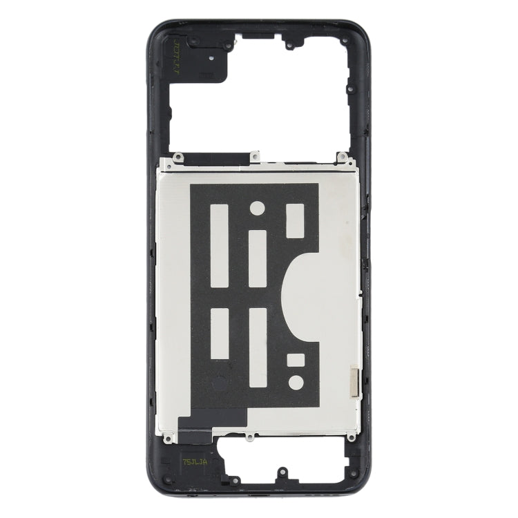 For Vivo Y70s Middle Frame Bezel Plate(Black) - Frame Bezel Plate by buy2fix | Online Shopping UK | buy2fix
