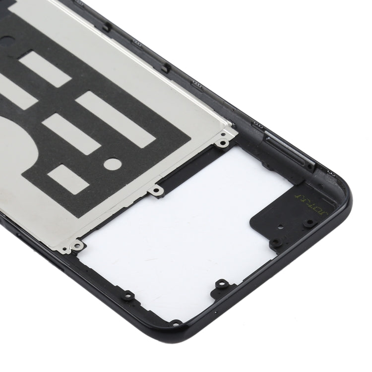 For Vivo Y70s Middle Frame Bezel Plate(Black) - Frame Bezel Plate by buy2fix | Online Shopping UK | buy2fix