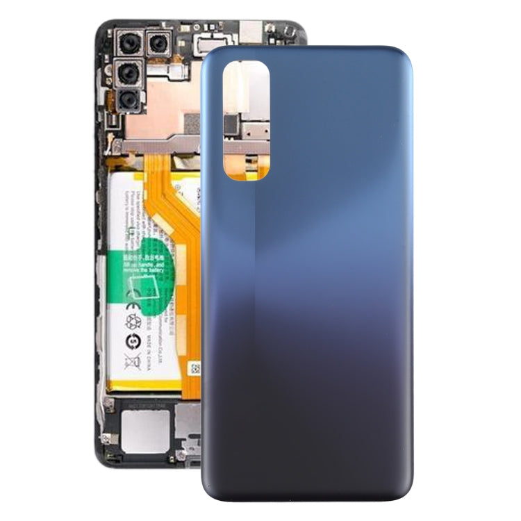 For OPPO Realme 7 / RMX2155 / RMX2151 / RMX2163 Battery Back Cover (Black) - Back Cover by buy2fix | Online Shopping UK | buy2fix
