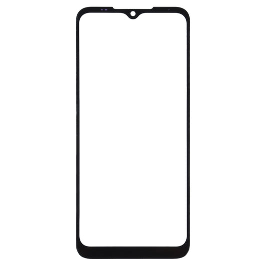 Front Screen Outer Glass Lens for Motorola Moto G9 Play / Moto G9 (India) (Black) - Outer Glass Lens by buy2fix | Online Shopping UK | buy2fix