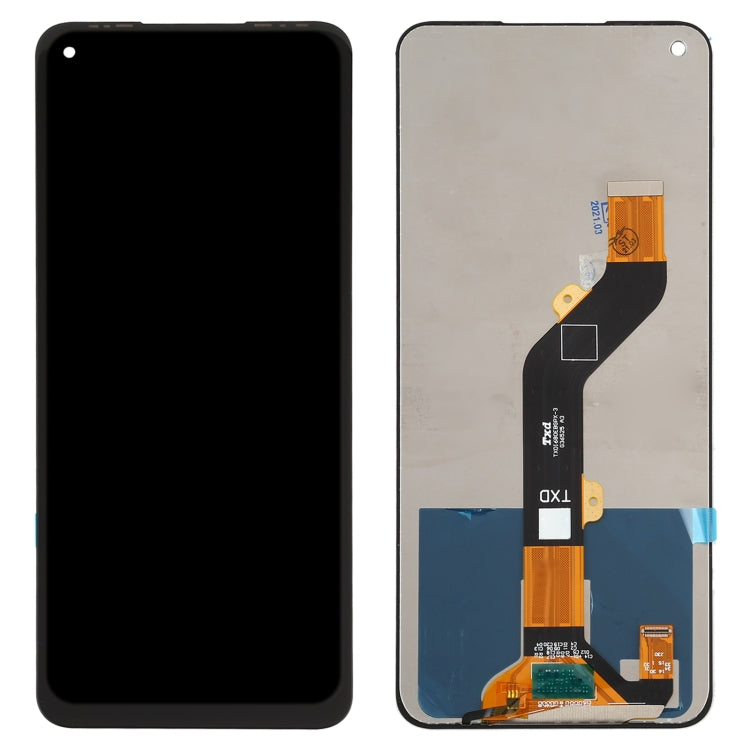 TFT LCD Screen for Tecno Spark 6 KE7 with Digitizer Full Assembly - LCD Screen by buy2fix | Online Shopping UK | buy2fix