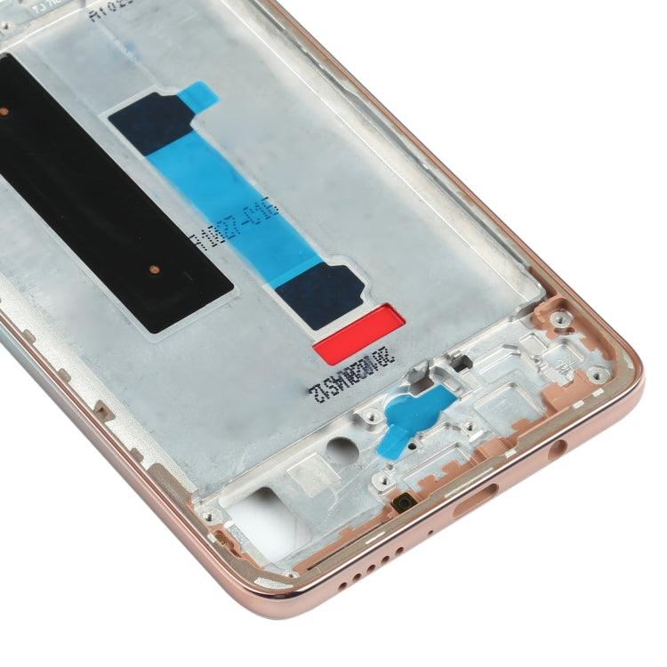 Original Front Housing LCD Frame Bezel Plate for Xiaomi Redmi Note 9 Pro 5G M2007J17C(Green Lake) - Frame Bezel Plate by buy2fix | Online Shopping UK | buy2fix