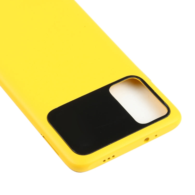Original Battery Back Cover for Xiaomi Poco M3 M2010J19CG(Yellow) - Back Cover by buy2fix | Online Shopping UK | buy2fix