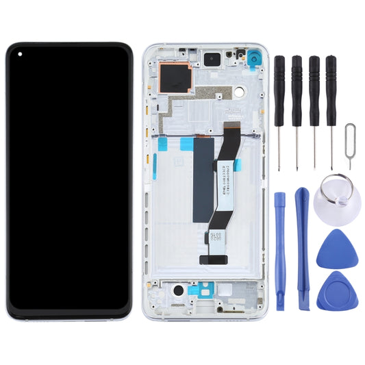LCD Screen and Digitizer Full Assembly With Frame for Xiaomi Mi 10T Pro 5G / Mi 10T 5G / Redmi K30S M2007J3SC M2007J3SY(Silver) by buy2fix