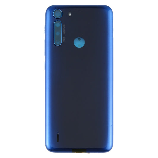 Battery Back Cover for Motorola One Fusion/XT2073-2(Blue) - Back Cover by buy2fix | Online Shopping UK | buy2fix