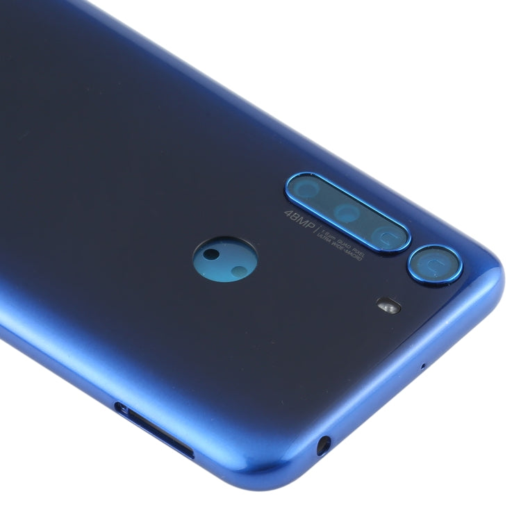 Battery Back Cover for Motorola One Fusion/XT2073-2(Blue) - Back Cover by buy2fix | Online Shopping UK | buy2fix