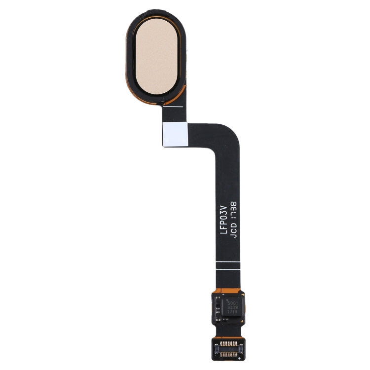 Fingerprint Sensor Flex Cable for Motorola Moto G5S XT1793 XT1794 XT1792 XT1799-2 (Gold) - Flex Cable by buy2fix | Online Shopping UK | buy2fix