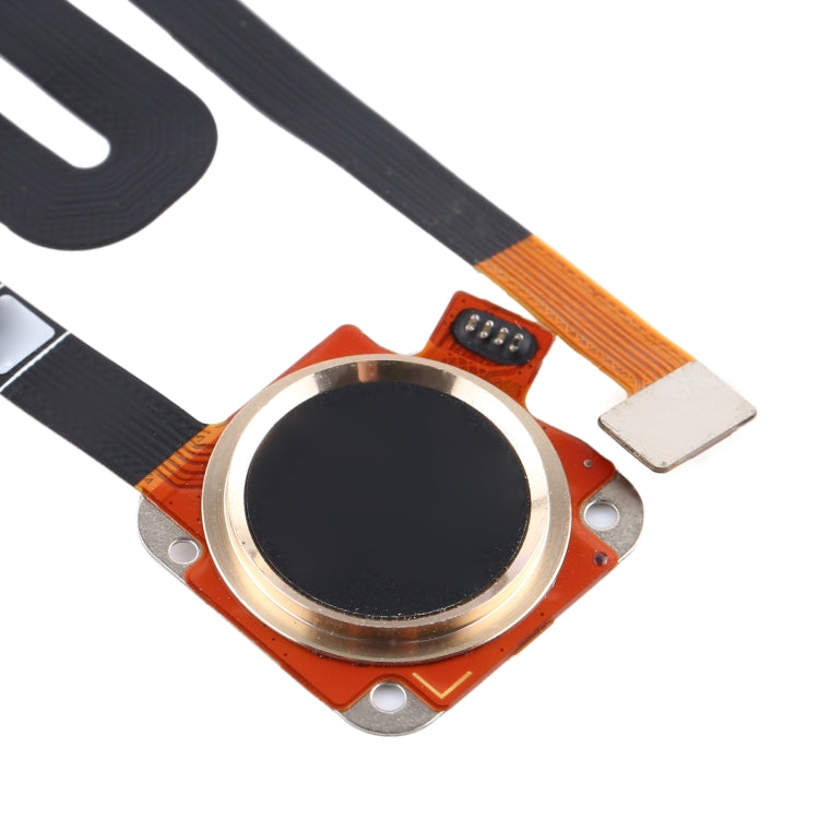 Fingerprint Sensor Flex Cable for Motorola Moto G6 Play (Gold) - Flex Cable by buy2fix | Online Shopping UK | buy2fix
