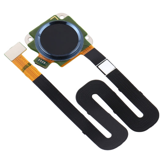 Fingerprint Sensor Flex Cable for Motorola Moto G6 Play (Blue) - Flex Cable by buy2fix | Online Shopping UK | buy2fix