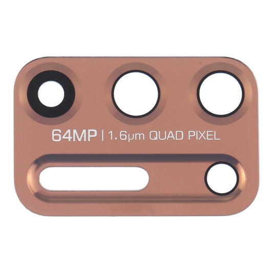 10 PCS Back Camera Lens for Motorola Moto G9 Plus XT2087-1 (Gold) - Camera Accessories by buy2fix | Online Shopping UK | buy2fix