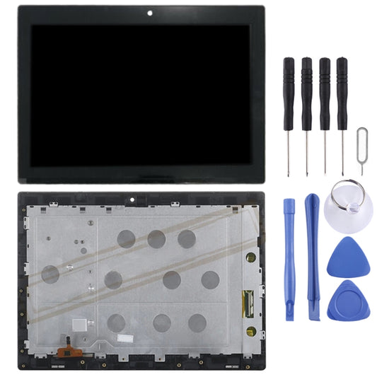 OEM LCD Screen for Lenovo Miix 320 10ICR Digitizer Full Assembly With Frame (Black) by buy2fix