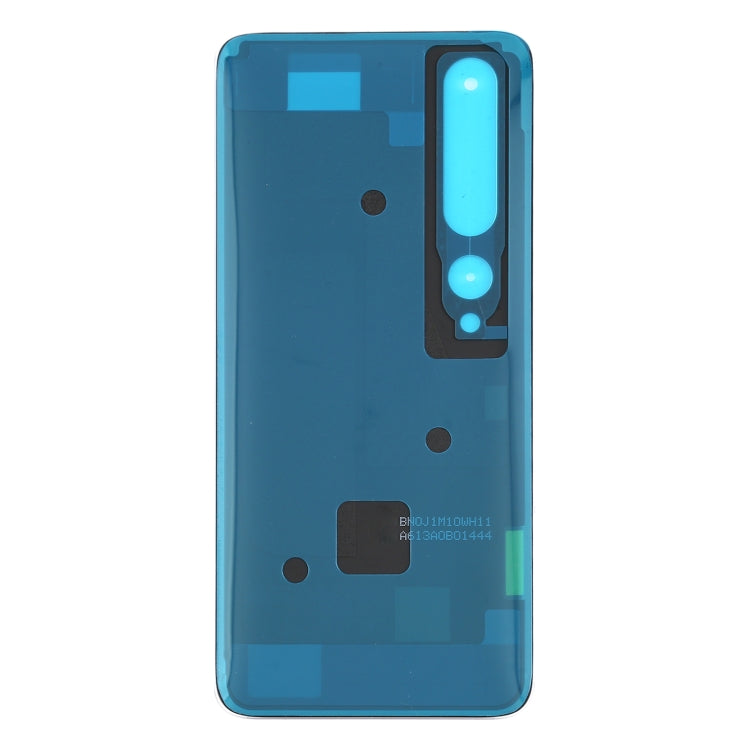 Original Battery Back Cover for Xiaomi Mi 10 Pro 5G(White) - Back Cover by buy2fix | Online Shopping UK | buy2fix