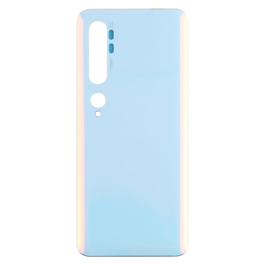 Battery Back Cover for Xiaomi Mi CC9 Pro / Mi Note 10 / Mi Note 10 Pro(White) by buy2fix