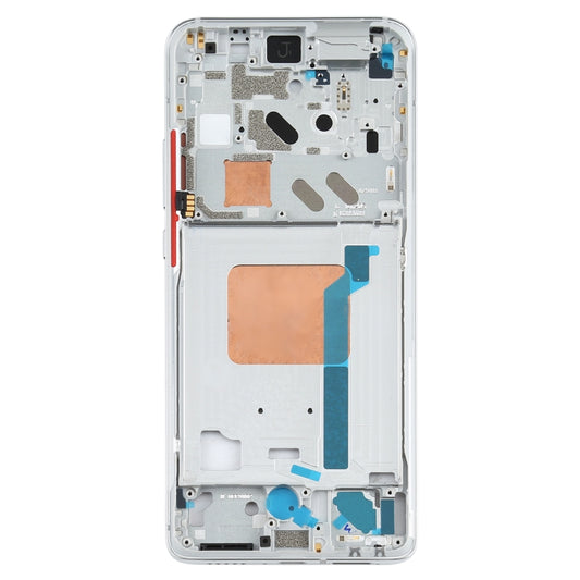 Original Front Housing LCD Frame Bezel Plate for Xiaomi Redmi K30 Ultra M2006J10C(Silver) by buy2fix