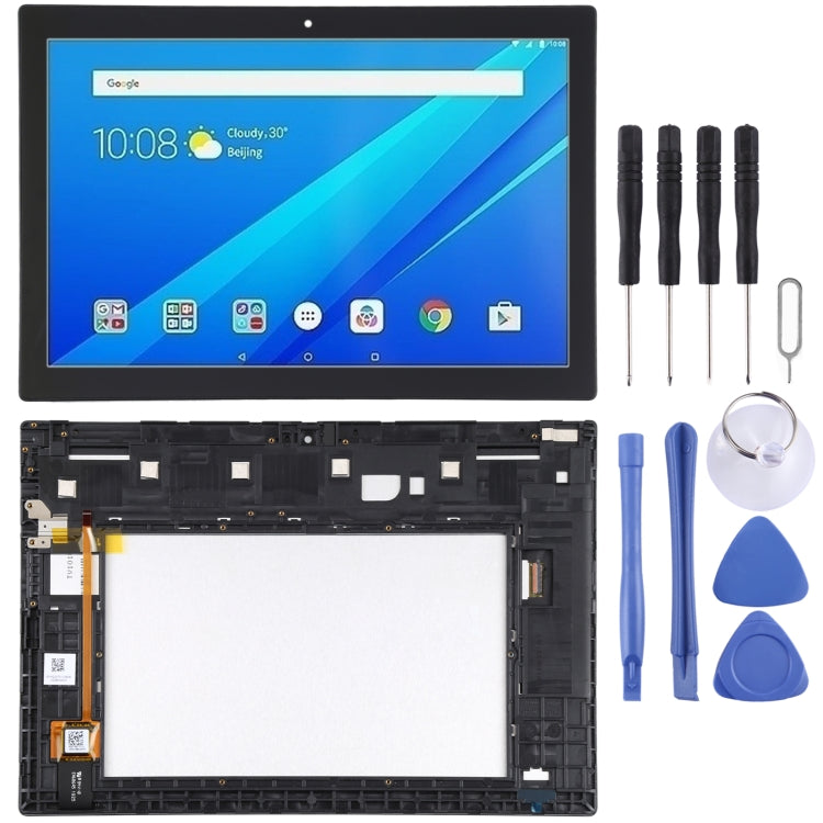 OEM LCD Screen for Lenovo TAB4/TB-X304F/TB-X304L/TB-X304N/TB-X304X/TB-X304 Digitizer Full Assembly with Frame (Black) - LCD Screen by buy2fix | Online Shopping UK | buy2fix