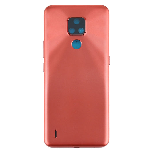 Original Battery Back Cover for Motorola Moto E7 (Orange) - Back Cover by buy2fix | Online Shopping UK | buy2fix
