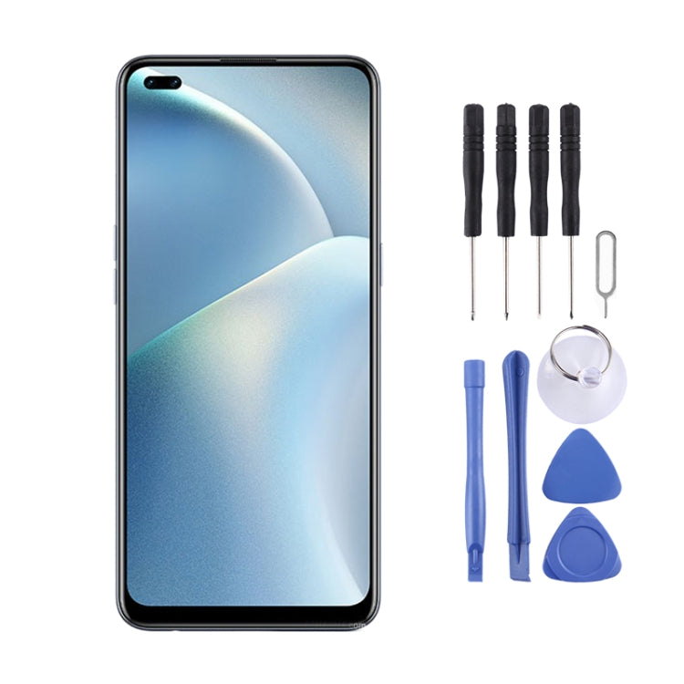 Original Super AMOLED LCD Screen for OPPO A93/Reno4 F CPH2121 with Digitizer Full Assembly - LCD Screen by buy2fix | Online Shopping UK | buy2fix