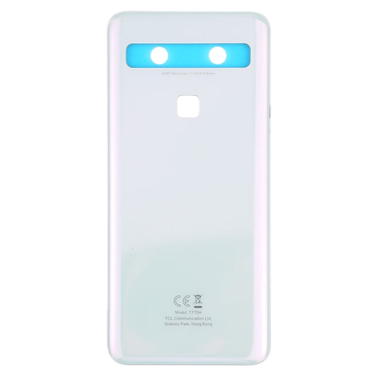 Original Battery Back Cover for TCL 10L (10 Lite) T770H(White) by buy2fix