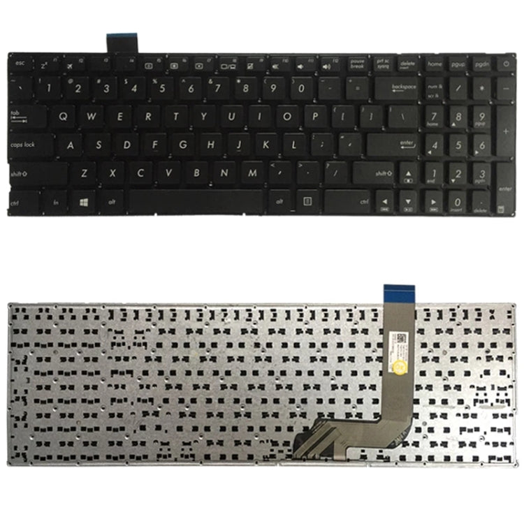 US Version Keyboard for Asus X542BA X542 X542B X542U X542UR X542BP X542UN X542UF X542UA X542UQ - Replacement Keyboards by buy2fix | Online Shopping UK | buy2fix