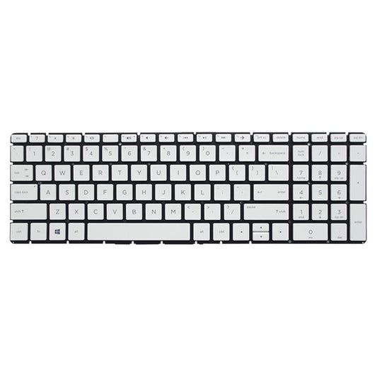 US Version Keyboard for HP 15-BS 15-BS000 15-BS100 15-BS500 15-BS600 15Q-BD 15-CC 17G-BR 15-BS004TX 15-BW (Silver) by buy2fix